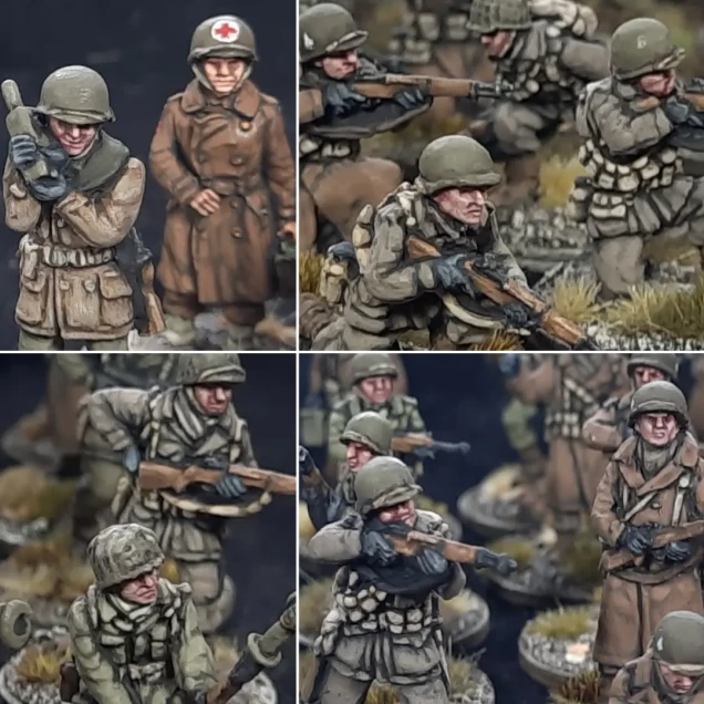 Finally... Finished the US Army 'winter' Infantry!