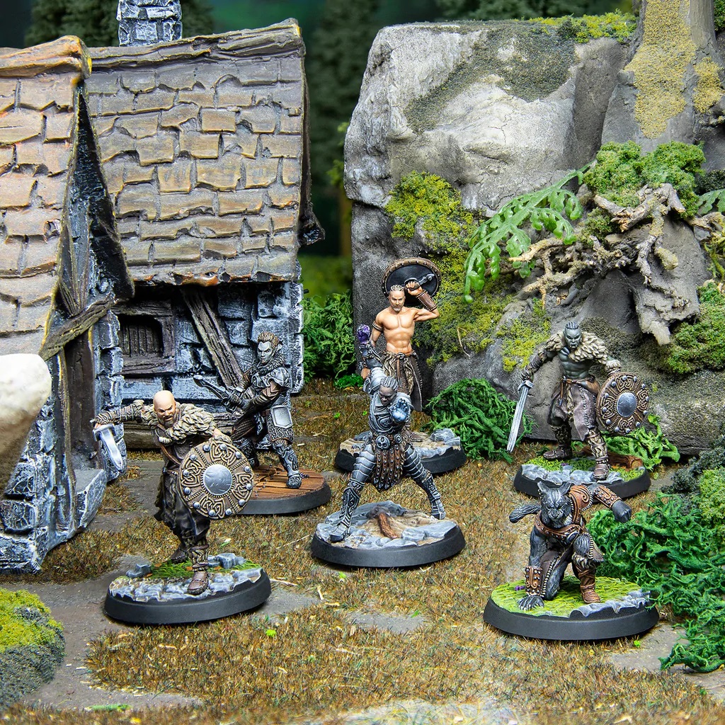 Bandits Core Set Miniatures - Elder Scrolls Call To Arms