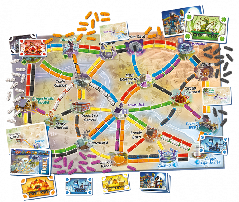 All Aboard The Ghost Train! Ticket To Ride’s Halloween Journey