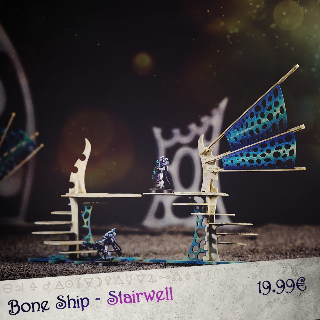 Bone Ship Stairwell - Kromlech