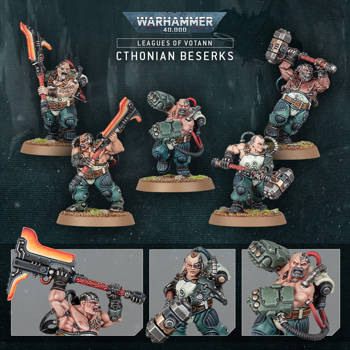 Warhammer 40K Leagues of Votann New Releases