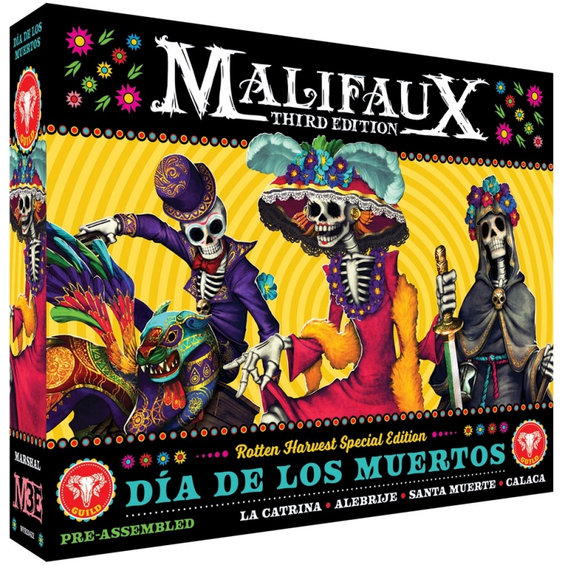 Dia De Los Muertos Rotten Harvest Special Edition Box Art - Malifaux