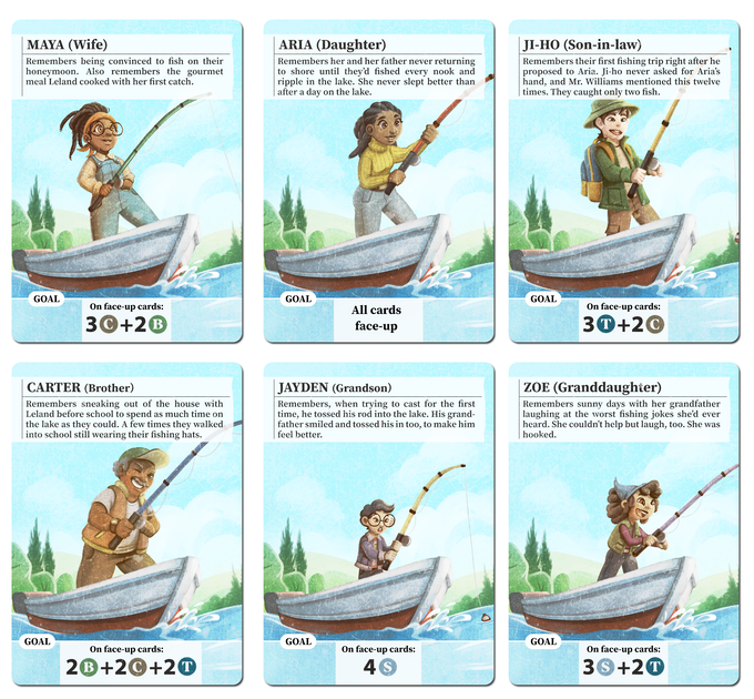 Family Cards - Fishing Lessons