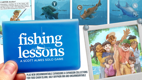 Wallet-Sized Solo Wander Through Memories In Fishing Lessons
