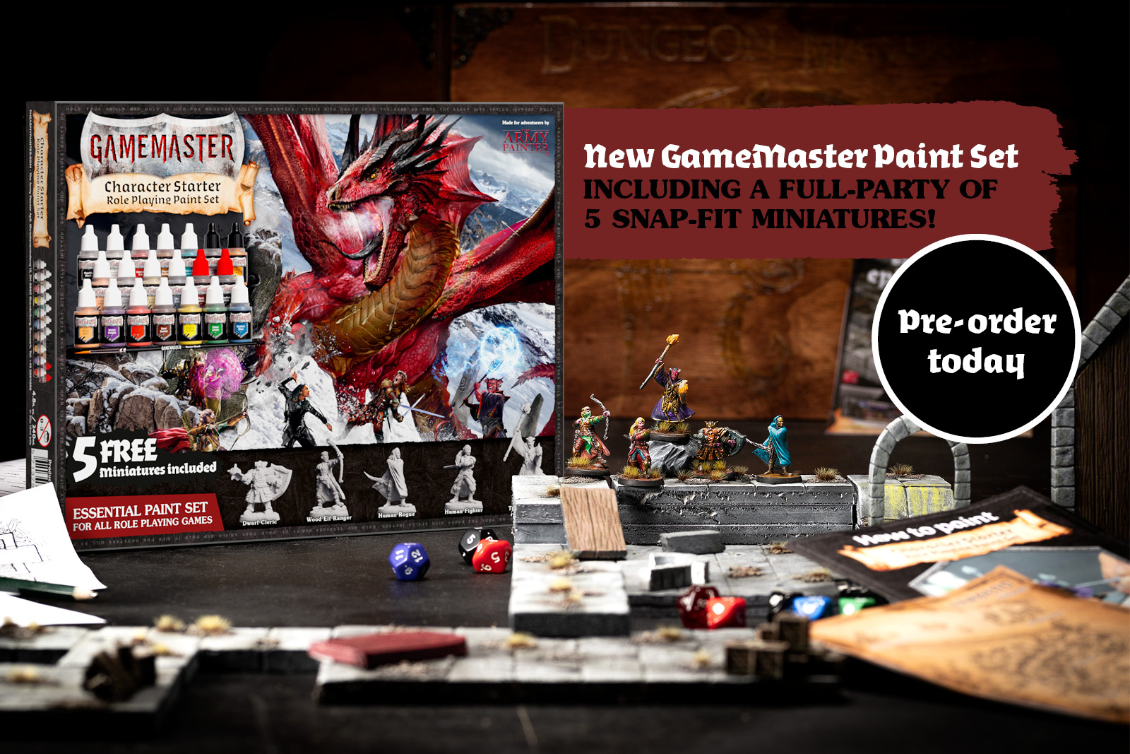 Gamemaster Character Starter Paint Set - The Army Painter