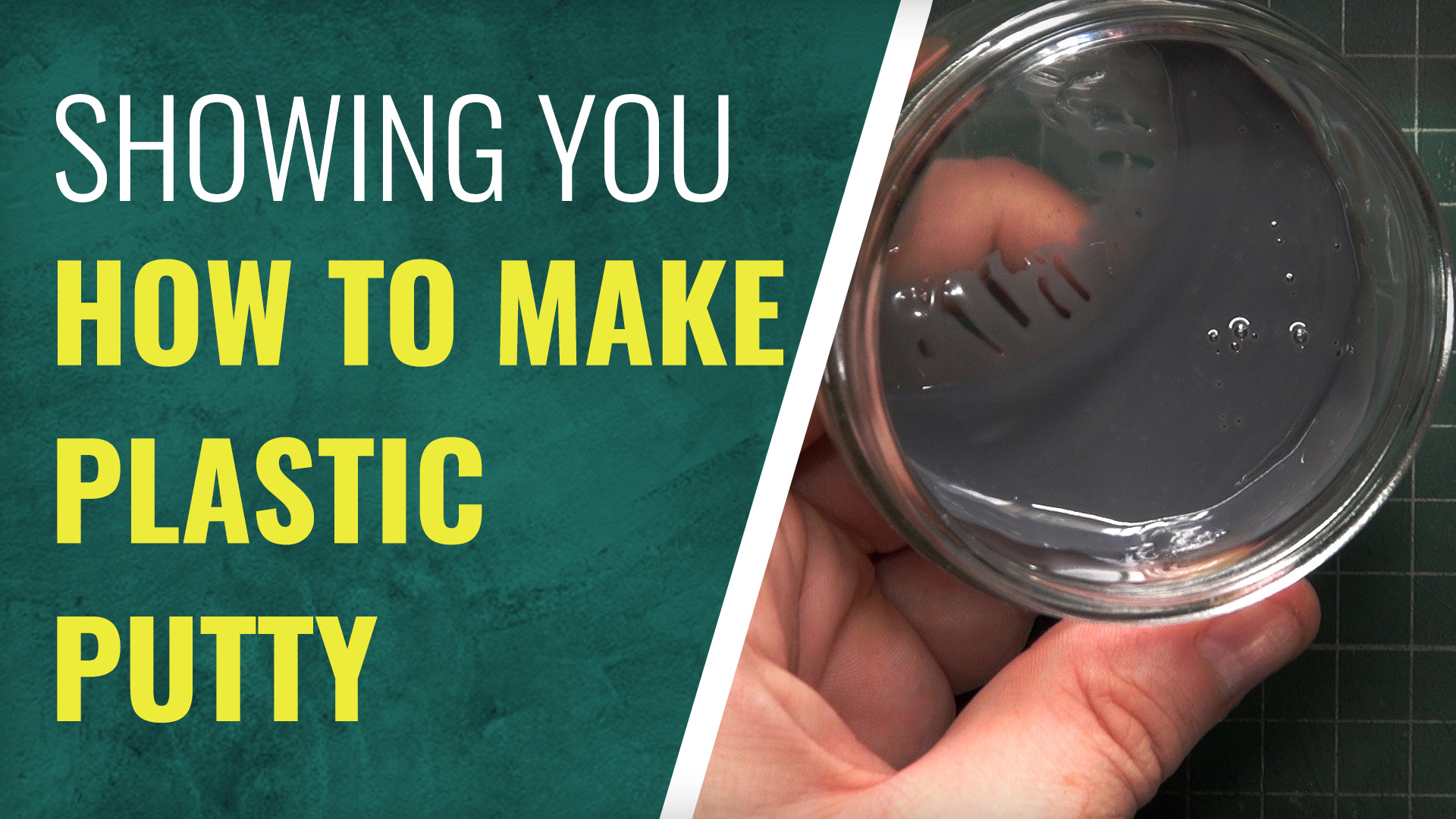 Gerry Can Show You How To Make Plastic Putty! OnTableTop Home of