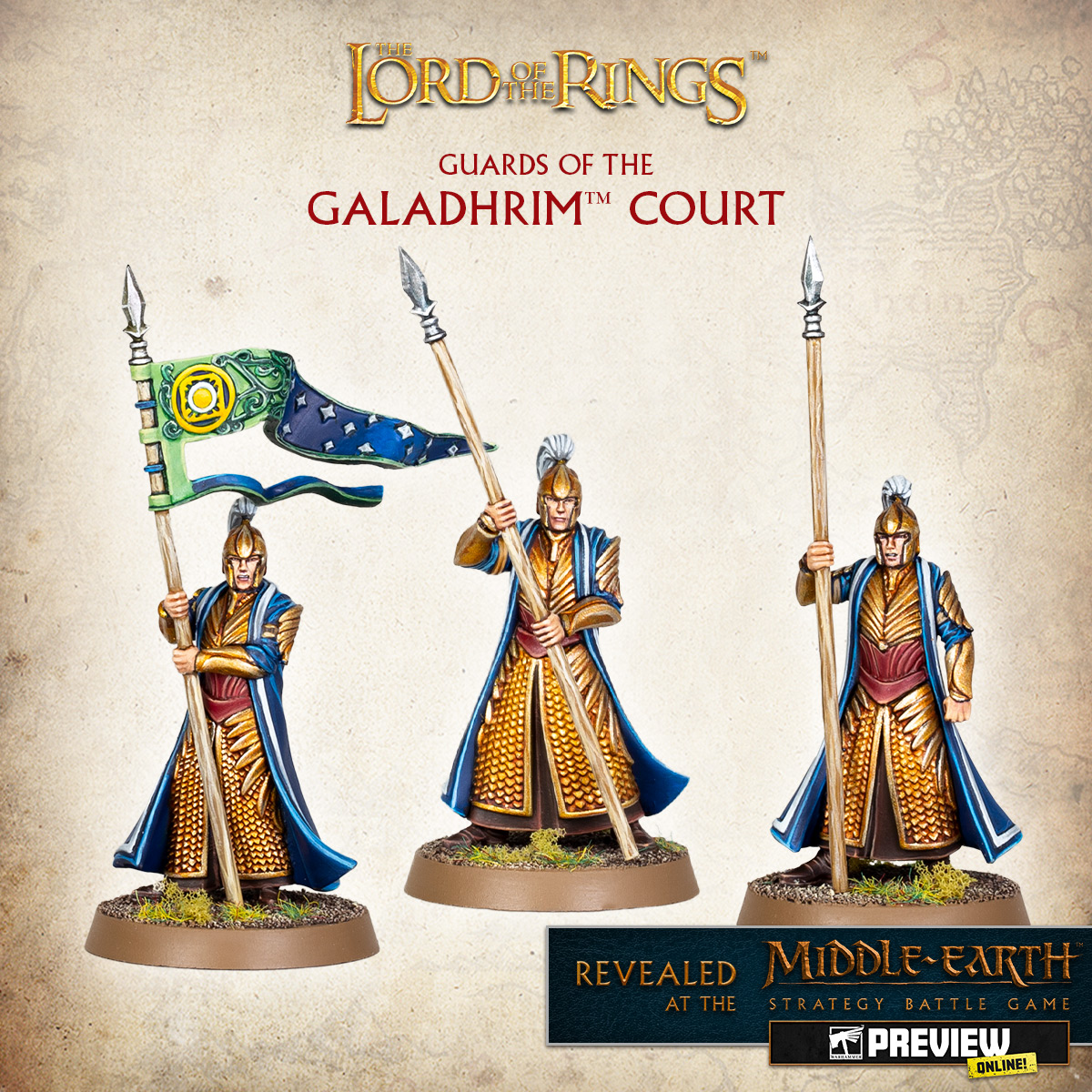 Guards Of The Galadhrim Court - Middle-earth Strategy Battle Game