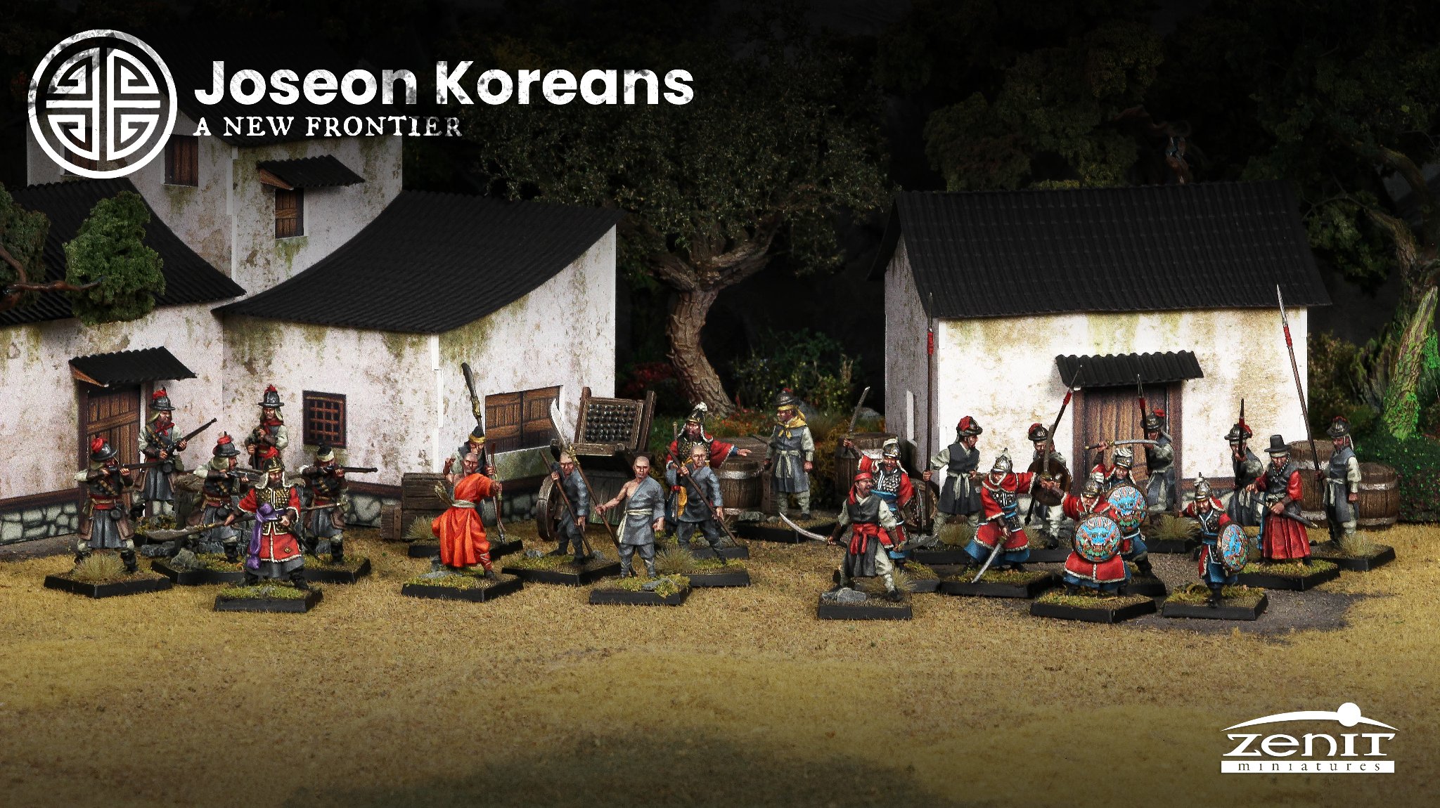 Joseon Koreans Miniatures - Zenit Miniatures