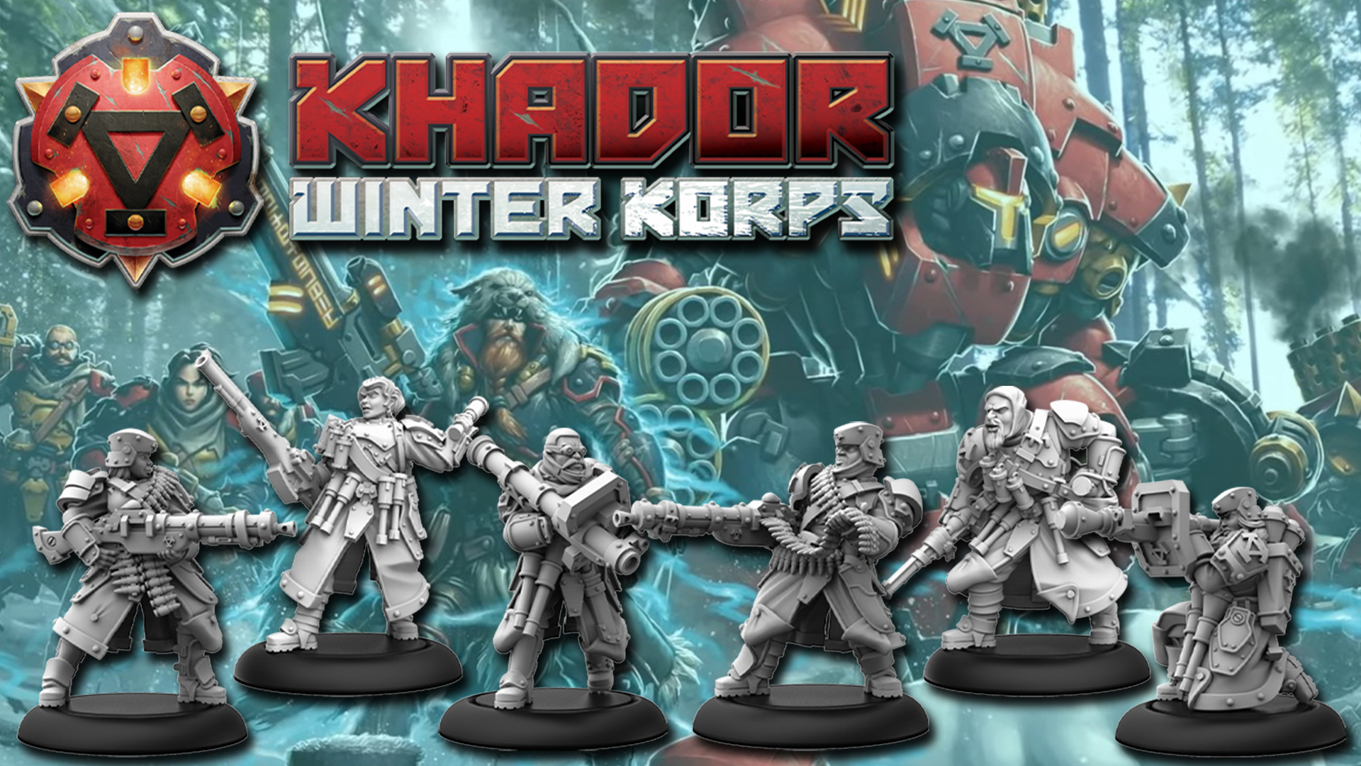 Khador Winter Korps Art - Warmachine