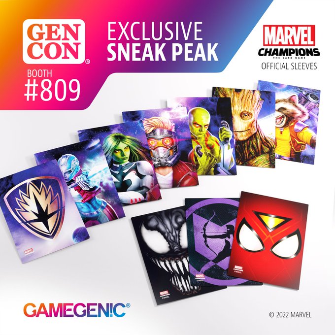Marvel Upcoming Card Sleeves - Game Genic