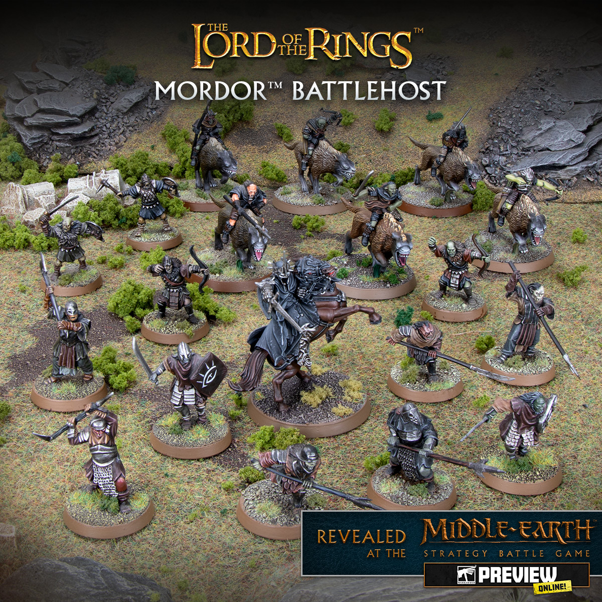 Mordor Battlehost - Middle-earth Strategy Game