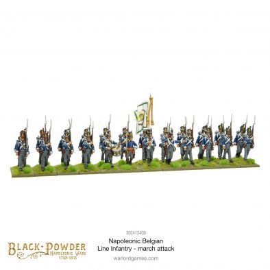 Introduce Belgian Line Infantry Into Your Black Powder Wargames ...