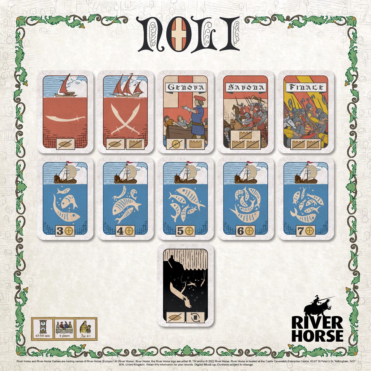 Noli Cards - River Horse