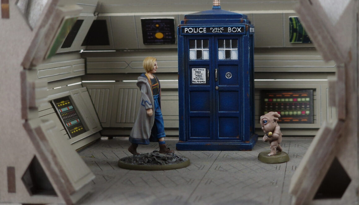 Pting Model Preview With Thirteenth Doctor - Warlord Games