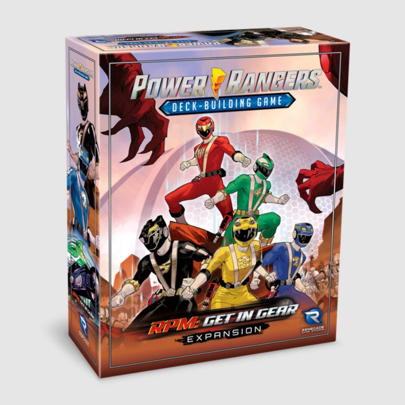 RPM Get In Gear Expansion - Power Rangers Deck Building Game