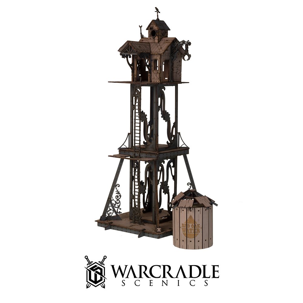 Red Oak Watertower - Warcradle Scenics