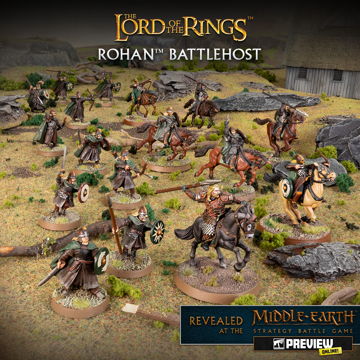 Rohan Battlehost - Middle-earth Strategy Game