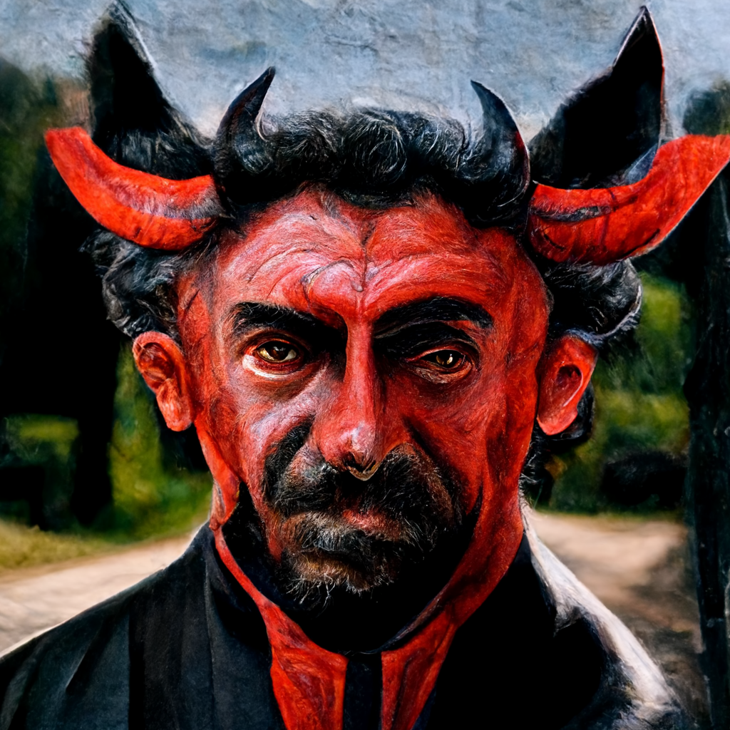 Warzan_realistic_satan_red_demon_with_black_horns_standing_outs_7ad3e16a-7d39-42cc-869d-b2eb122aaeb9