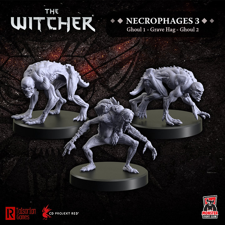 Witcher Necrophages #3 - Monster Fighter Club