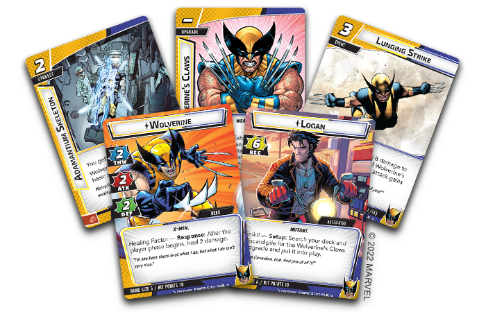Wolverine Cards Preview - Marvel Champions