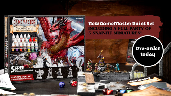 New Gamemaster: Character Paint Set From The Army Painter!