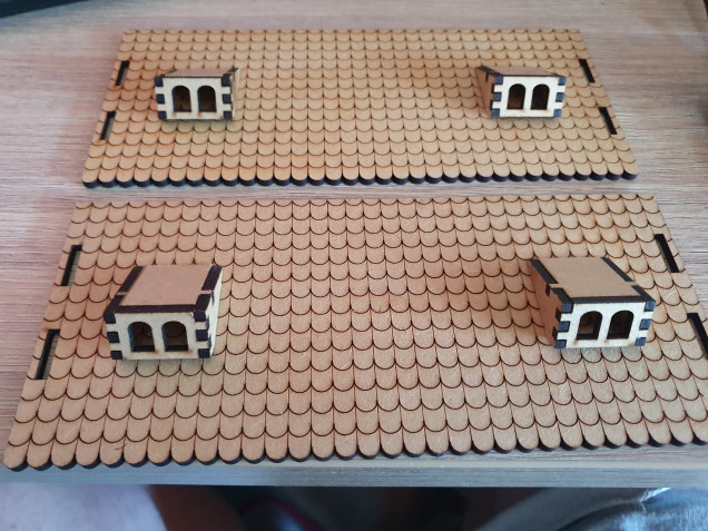 Roof of the Farmhouse is finished