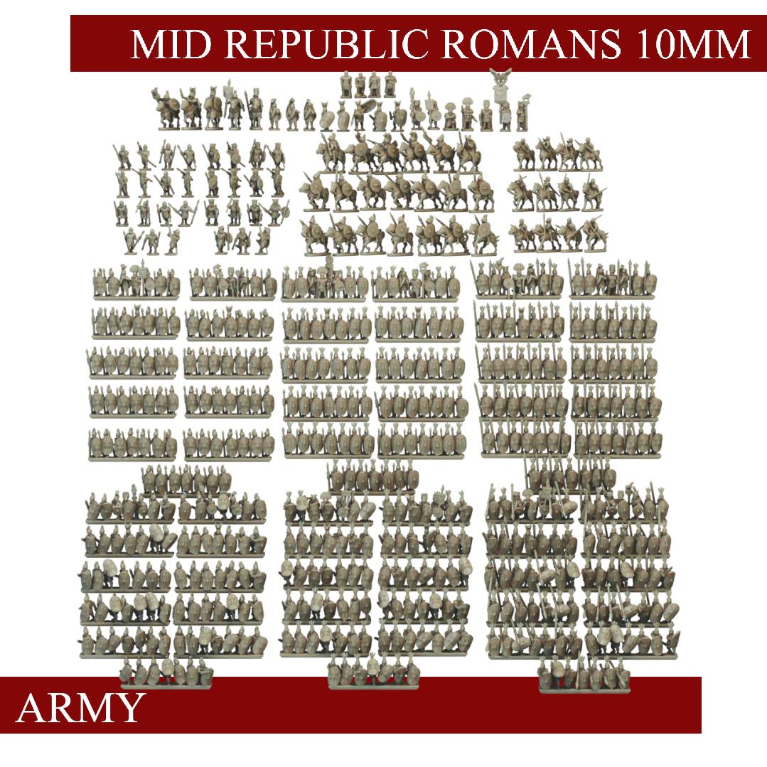 10mm Mid Republic Roman Army - Cromarty Forge