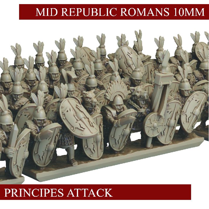 10mm Mid Republic Roman Principes - Cromarty Forge