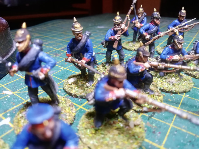 First Prussian unit complete
