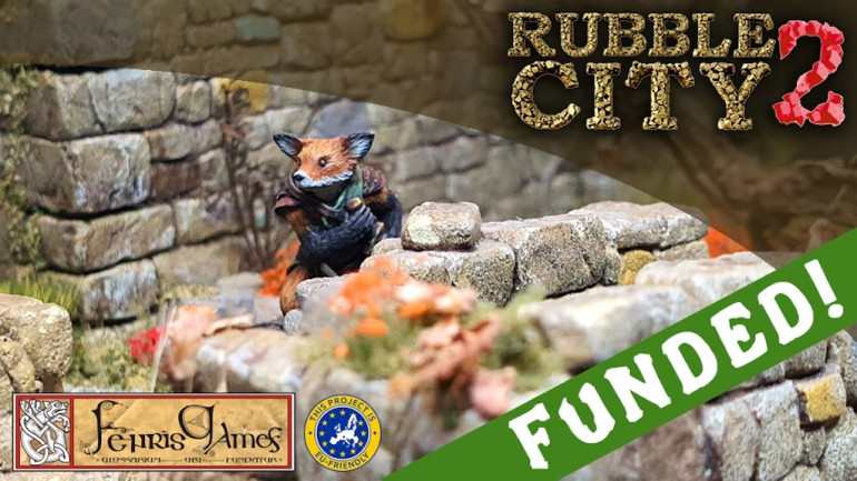 Rubble City 2: Versatile, Modular Scenics For TTRPG