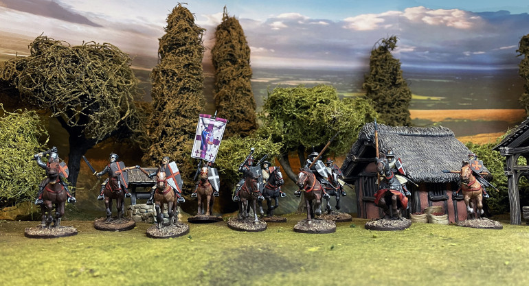 Mounted Sergeants for St Mary de Pratis