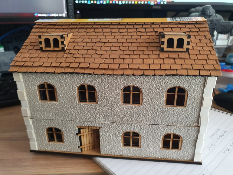 Good bit of progress on the Farmhouse