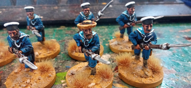 Half the Sailors Finished