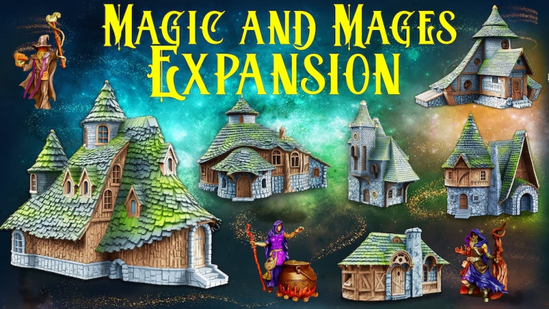 Magic and Mages - A Fantasy City EXPANSION