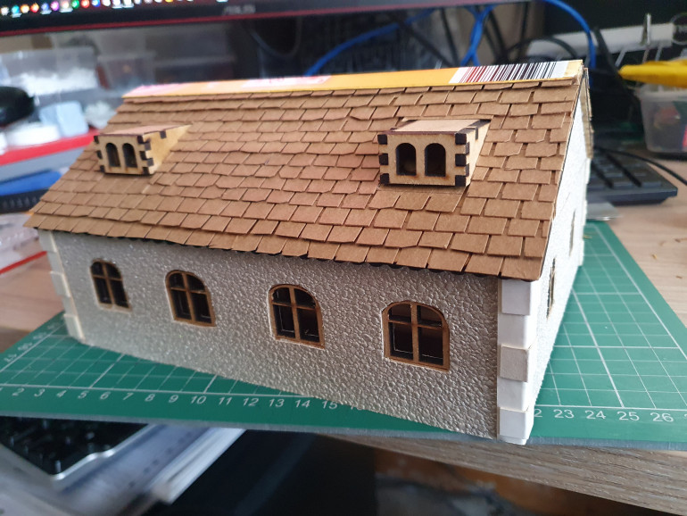 Roof and top floor done