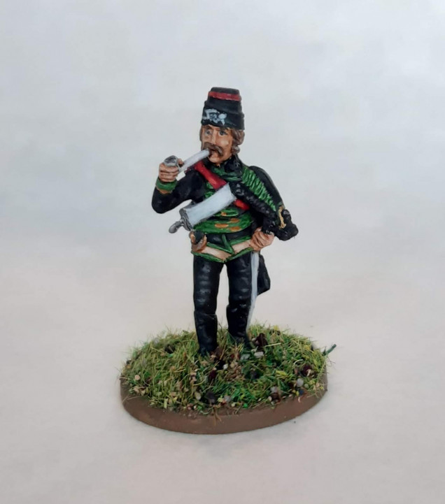 A free model that came with an order from Black Hussar Miniatures 