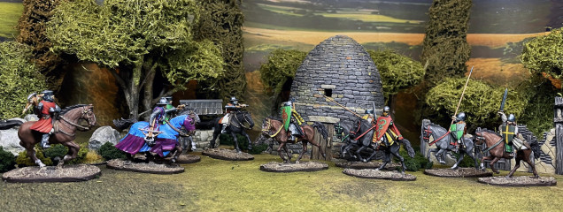 Welsh Horse and Mounted Sergeants with Crossbows