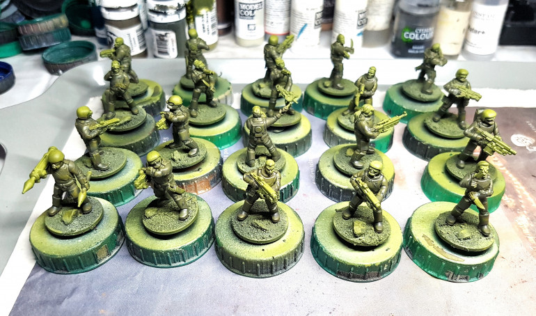 Stargrave Troopers box ready to paint