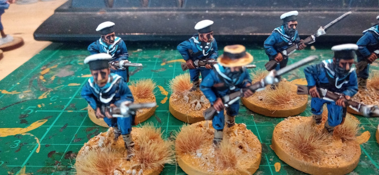 Half the Sailors Finished