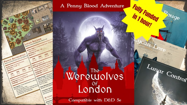 The Werewolves Of London, A Gothic Horror D&D 5e Adventure