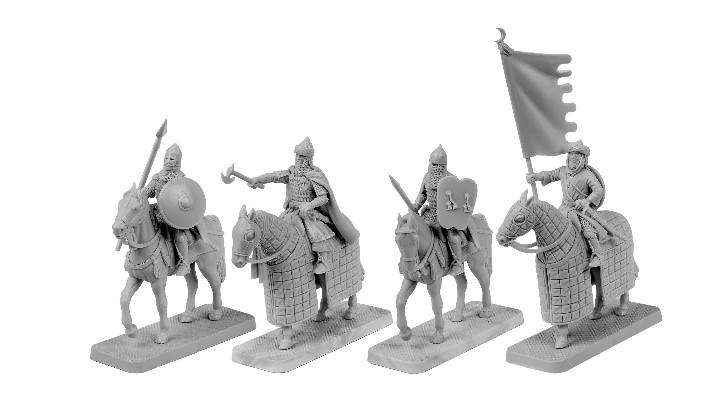 Arab Mounted Command - V&V Miniatures
