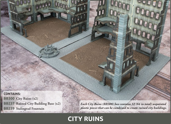 City Ruins Bundle - Flames Of War