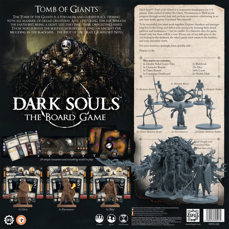 Dark Souls - Tomb Of Giants Core Set Details - Steamforged Games