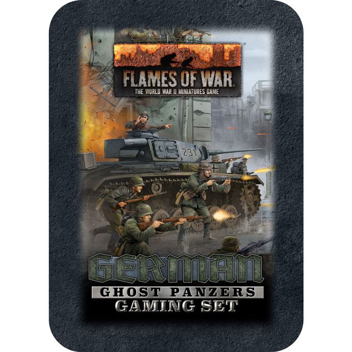 German Ghost Panzers Gaming Set - Flames Of War