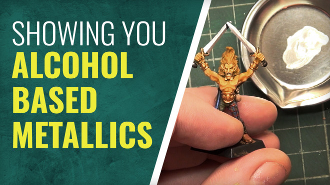 Gerry Can Show You How To Use Alcohol-Based Metallic Paints