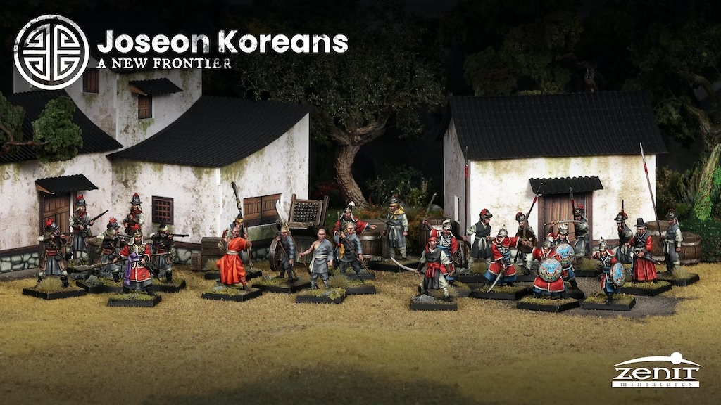 Joseon Koreans Kickstarter - Zenit Miniatures