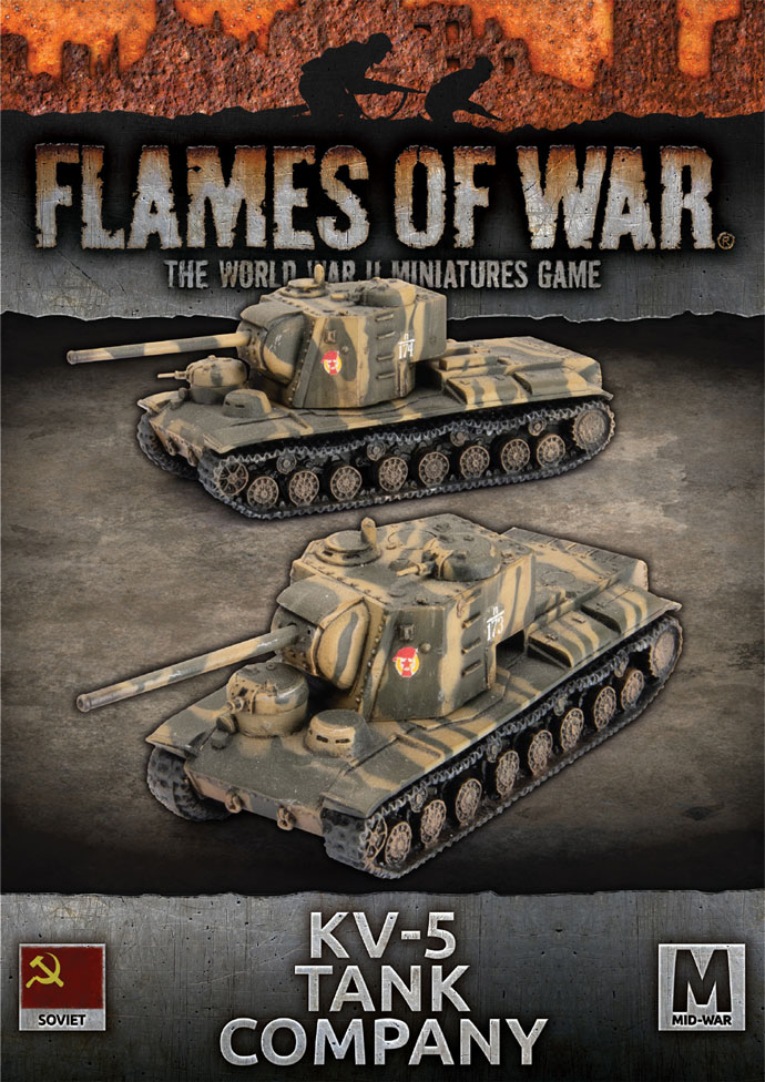 KV-5 Tank Company - Flames of War