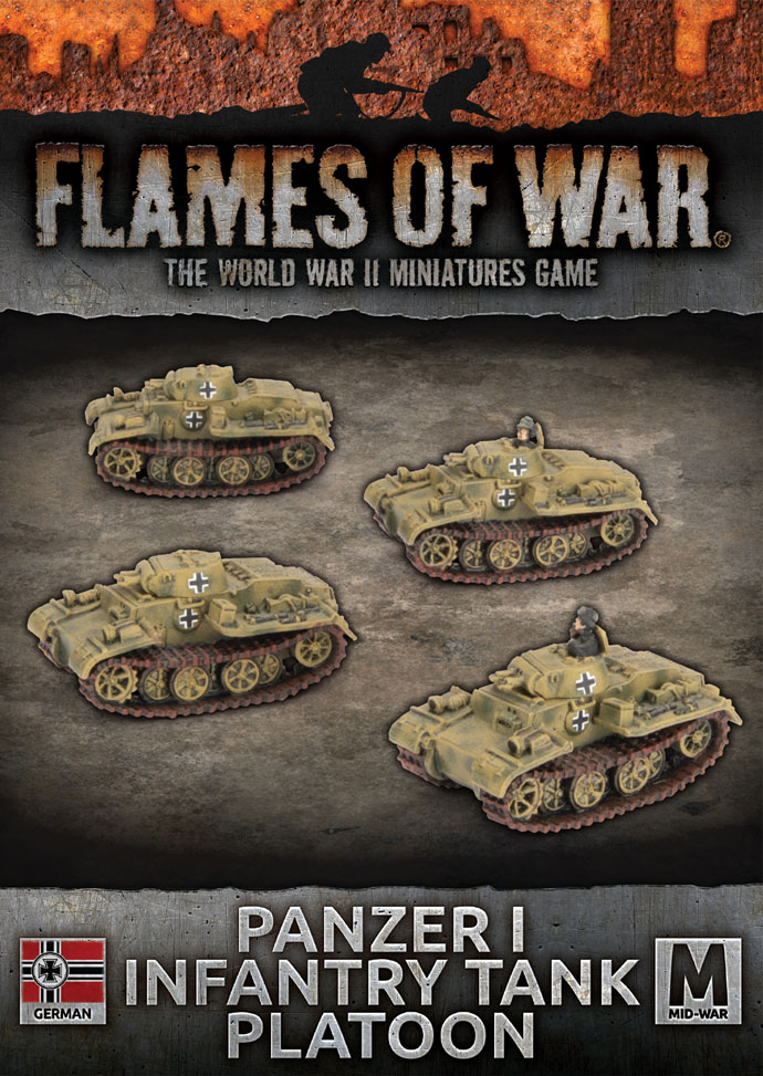 Panzer I Infantry Tank Platoon - Flames Of War