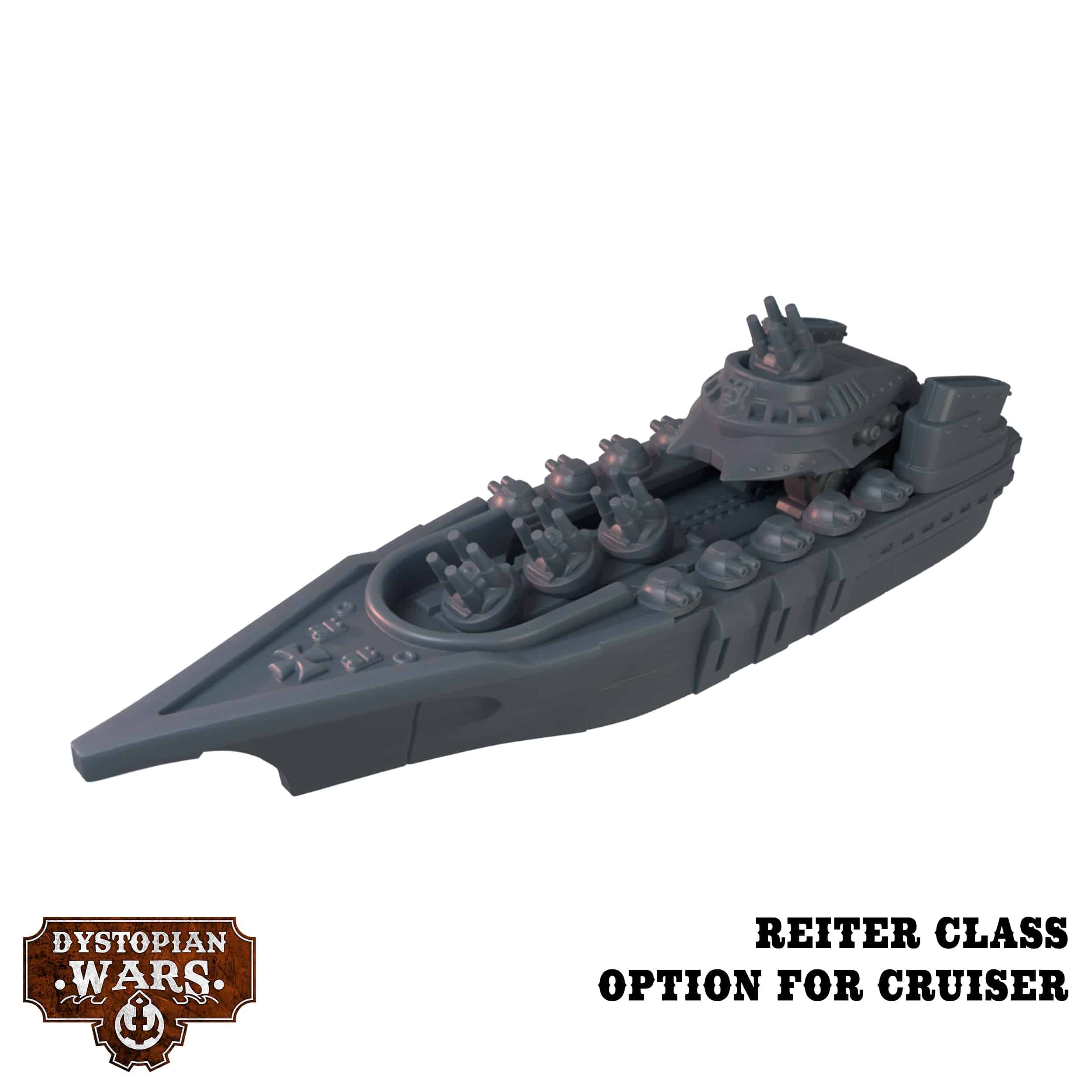Reiter Class Cruiser - Dystopian Wars