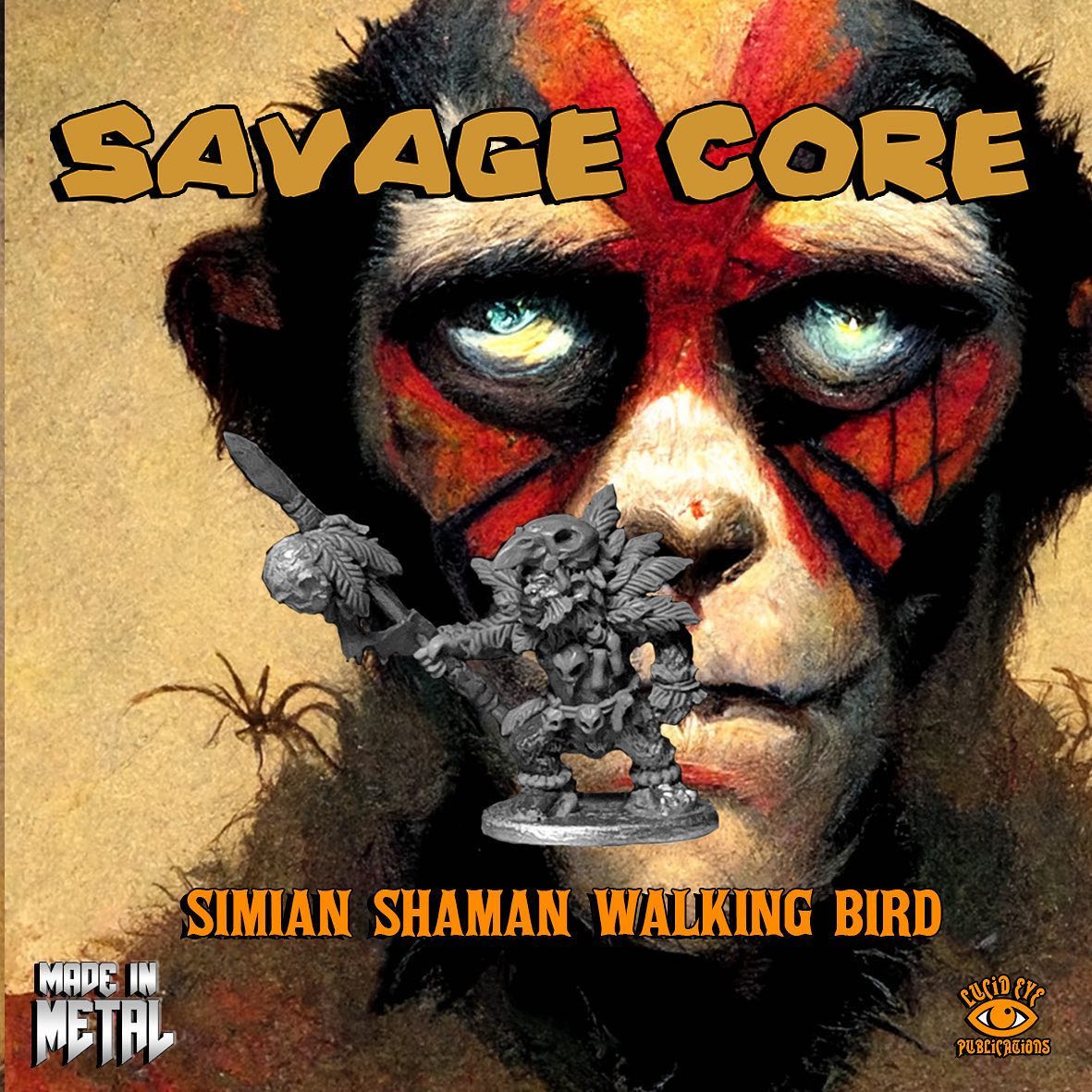 Simian Shaman - Walking Bird - Lucid Eye